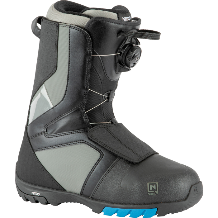 topánky NITRO AGENT BOA black-charcoal